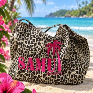 SAMUI SHOPPER - SAVAGE SAND - PINK POP