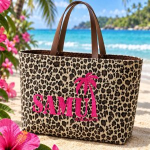 SAMUI SHOPPER - SAVAGE SAND BASKET EDITION - PINK POP