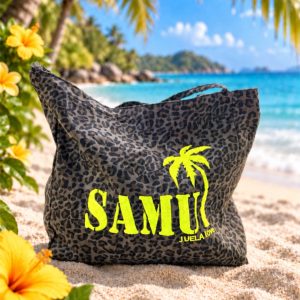 SAMUI SHOPPER - SAVANNA NIGHTS - YELLOW POP