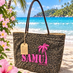SAMUI SHOPPER - SAVANNA NIGHTS BASKET EDITION - PINK POP